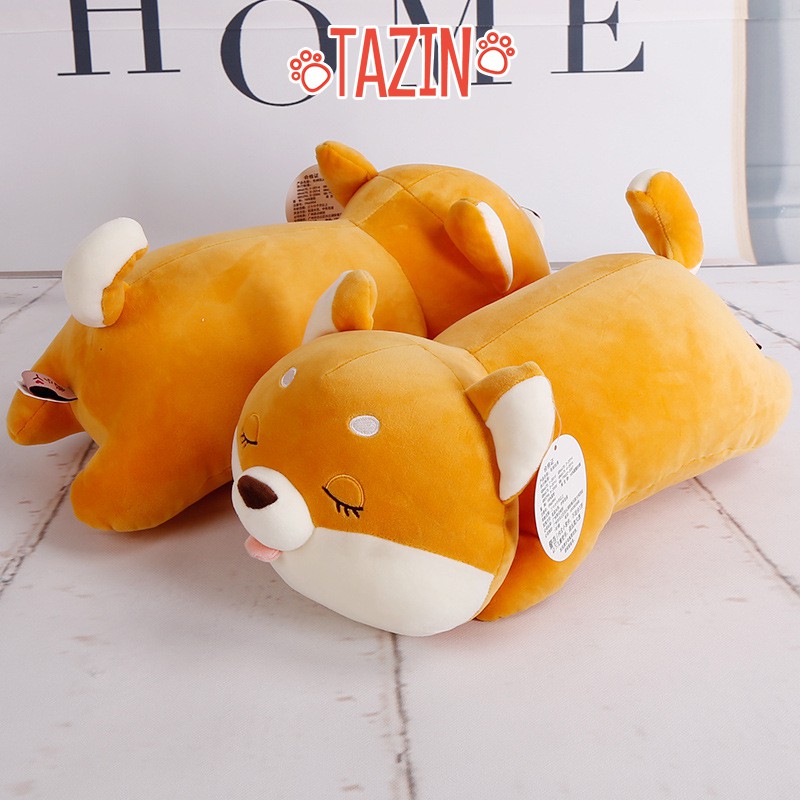 Gấu Bông Chó Shiba Biểu Cảm Cao Cấp TAZIN