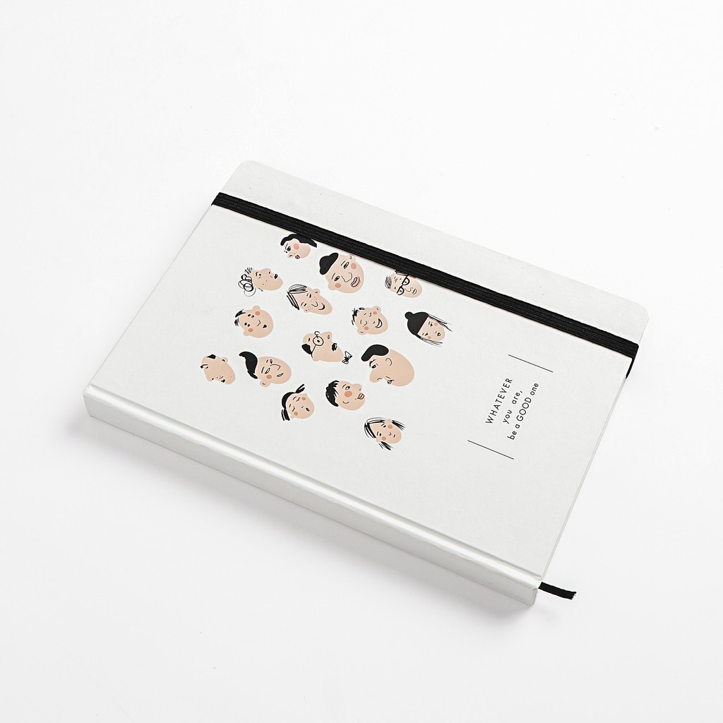 Sổ ruột Dot Crabit Notebuck - Mặt người - sổ dotgrid