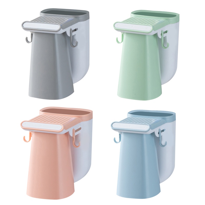 Giá Đỡ Bàn Chải Đánh Răng Gắn Tường Kèm 1 Cốc Đựng