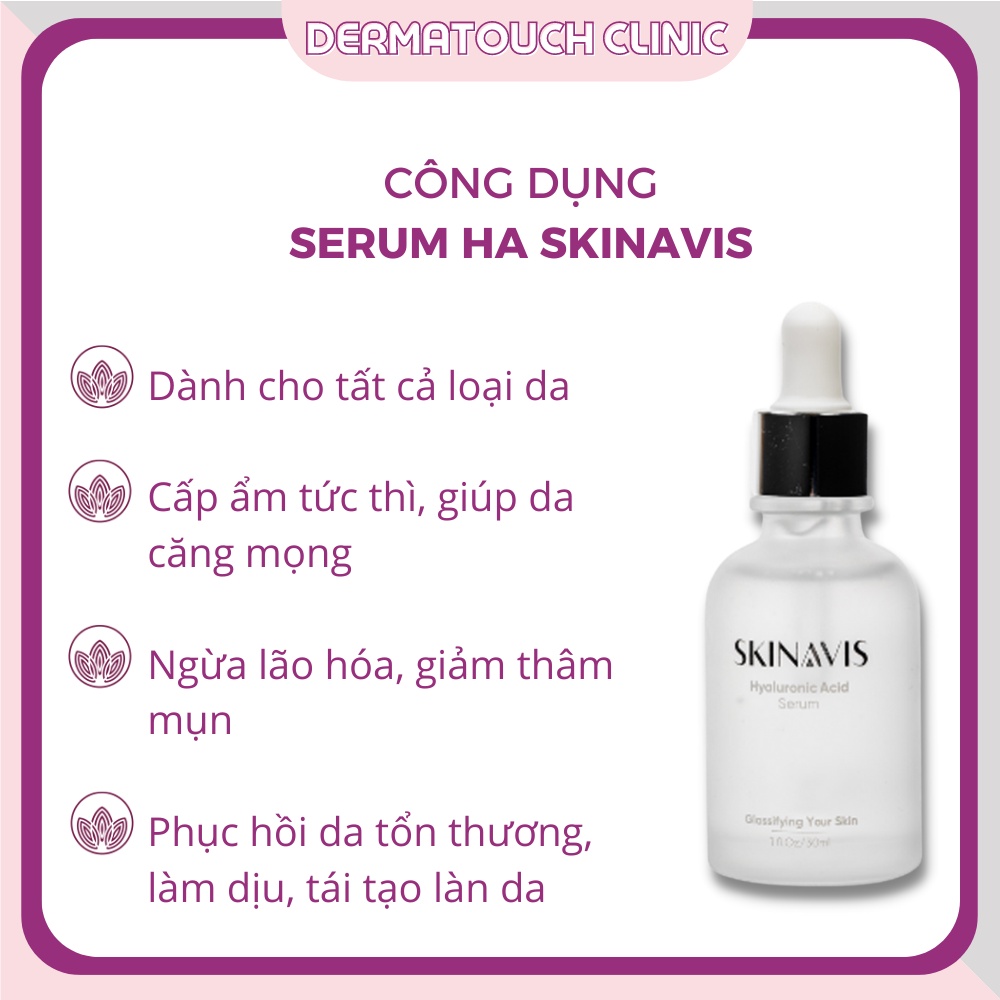Serum HA Skinavis cấp ẩm phục hồi da, phục hồi nhanh chóng