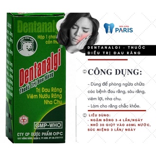 Dentanalgi dung dich chấm răng