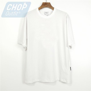 [Ảnh thật] Áo Thun Chóp Outfit Màu Trắng Đen Tay Lỡ Form Rộng Áo Trơn Đủ Size