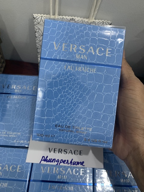 Nước hoa Versace Man Eau Fraiche EDT sp. 100ml 500010 (full seal) | BigBuy360 - bigbuy360.vn