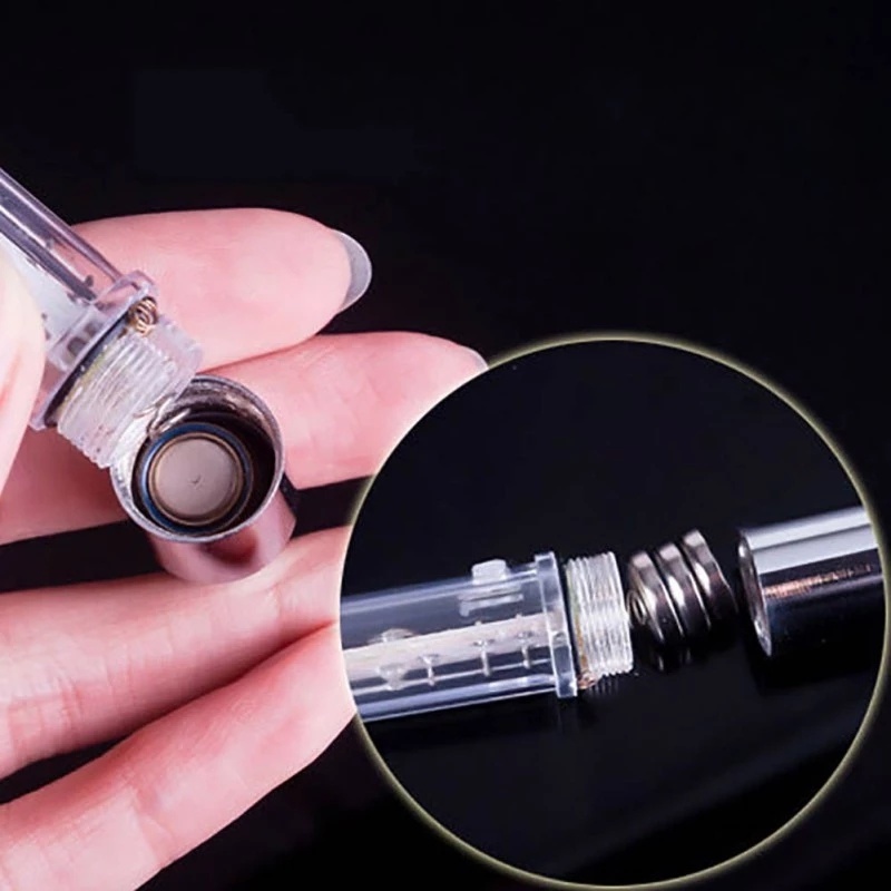 1 Đèn LED 5 Bóng Gắn Van Xe Đạp Leo Núi Chống Mưa Tiện Dụng
