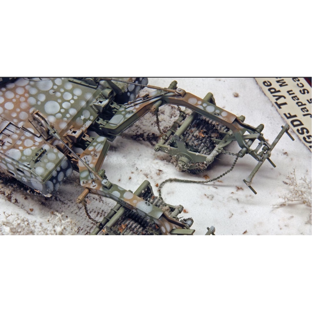 MÔ HÌNH LẮP RÁP XE TĂNG QUÂN SỰ NHẬT B1/35 SCALE JAPAN GROUND SELF DEFENCE FORCE TYPE 90 TANK W/MINE ROLLER 35236 TAMIYA