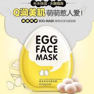Combo 10 miếng mặt nạ Bioaqua Egg Face Mask (Trứng vàng)