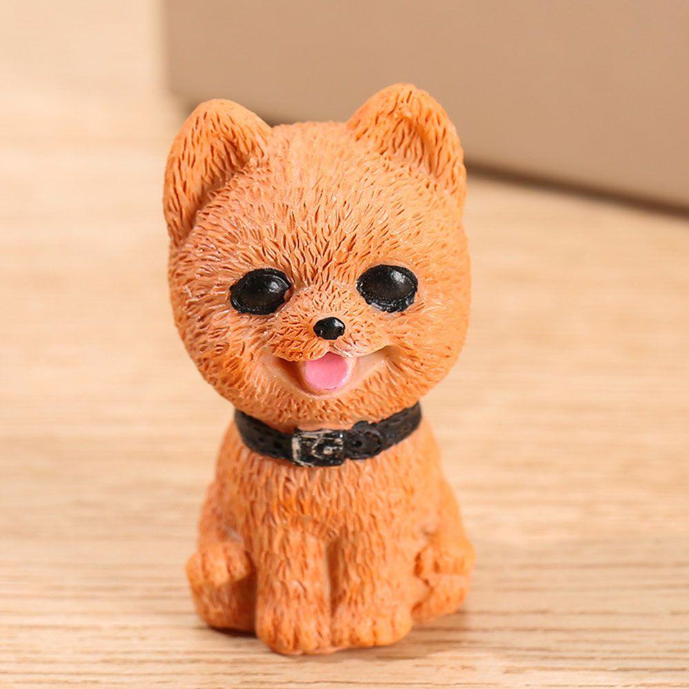 1 Tượng Trang Trí Hình Chú Chó Mini Dễ Thương