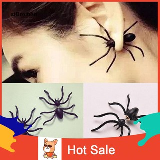 Khuyên tai nữ hình dáng nhện phong cách Halloween độc đáo