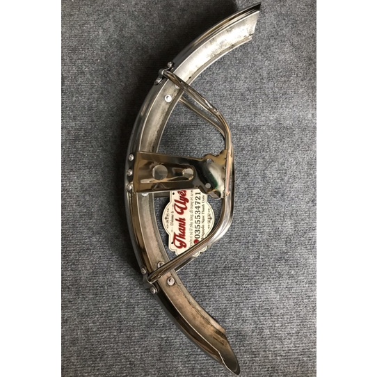 BỘ DÈ TRƯỚC SAU XE 67+68 INOX 304 DÀY DẶN