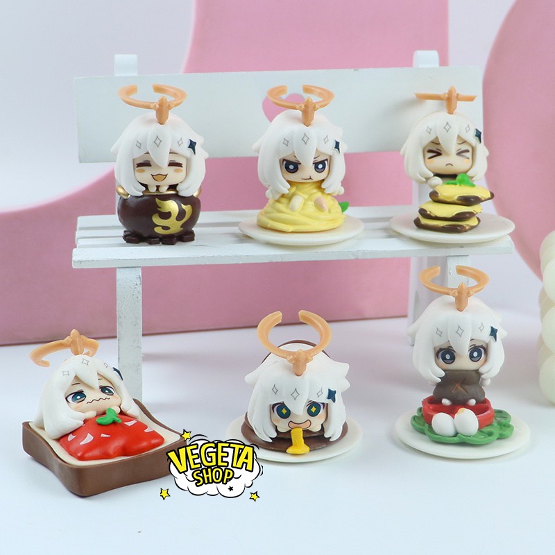 Mô hình Genshin Impact - Mô hình Paimon Nhân vật Paimon chibi chất liệu PVC cao cấp có box - Clip thật ảnh thật - 4~6cm