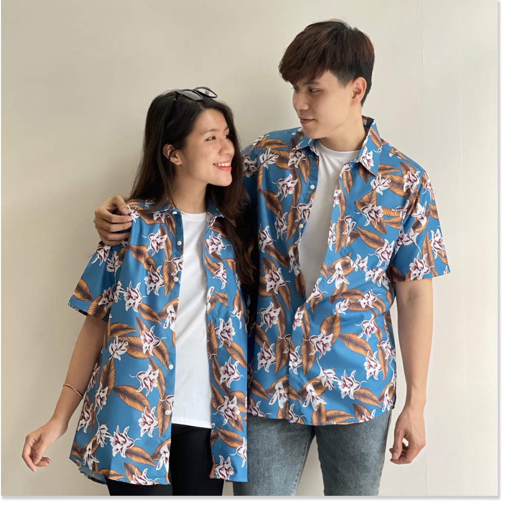 ÁO SƠ MI FORM RỘNG DÀNH CHO NAM HOẠ TIẾT ĐỘC LẠ, PHONG CÁCH MỚI /  CÓ ĐẦY ĐỦ SIZE KME FASHION