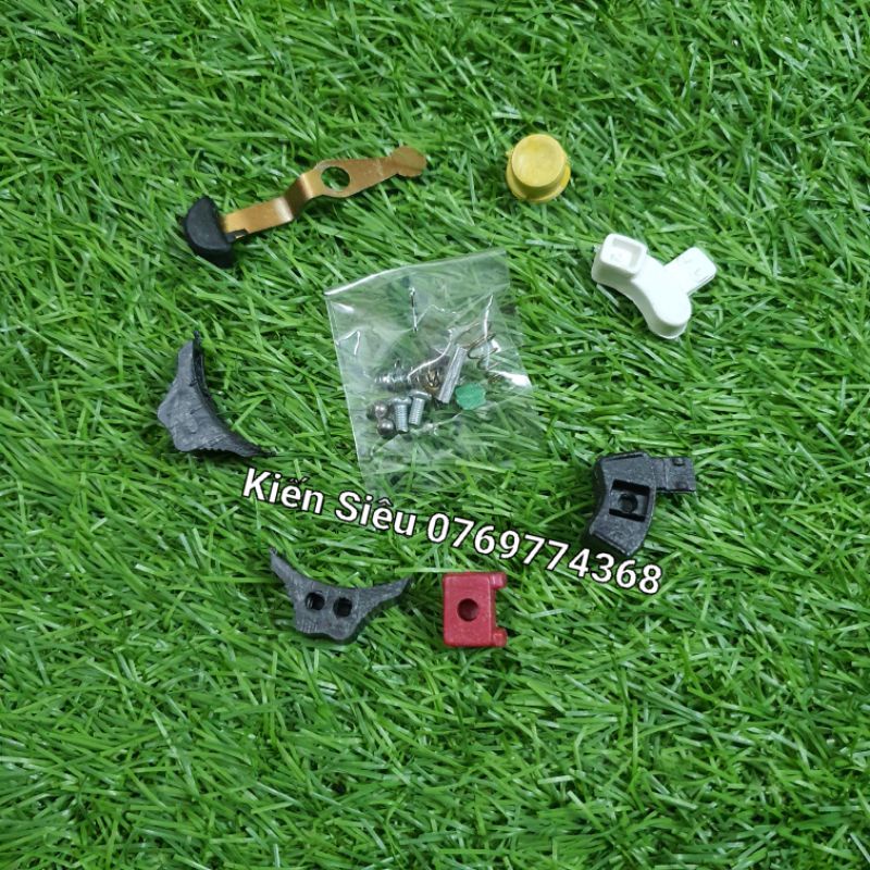 Bộ nút công tắc đèn cùm xe honda cub 81/86