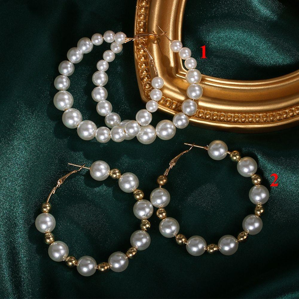 Bông Tai Tròn Thời Trang Đám Cưới Cho Nữ|Bông Tai Hình Tròn Thời Trang Dành Cho Nữ