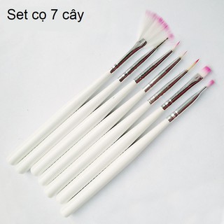 Set Cọ Nails 7 Cây Thông Dụng Cơ Bản Vẽ Móng