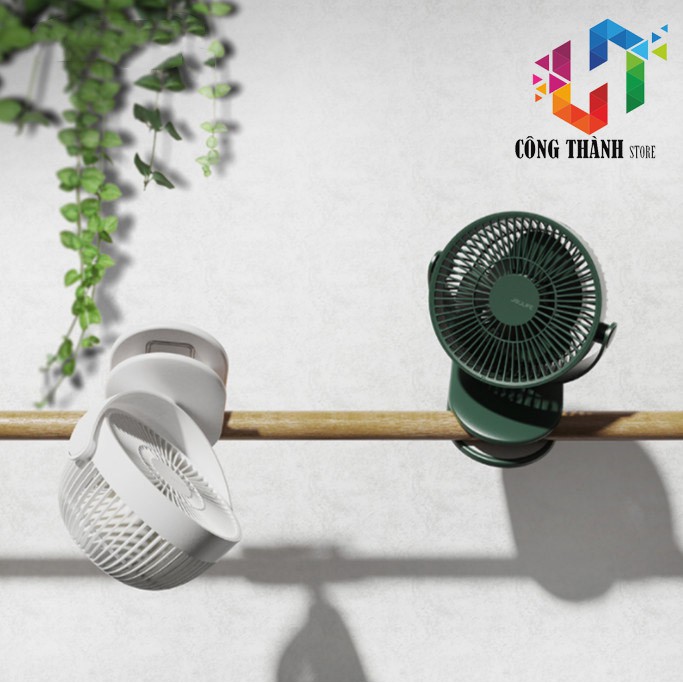 [Hàng Chính Hãng] Quạt kẹp bàn, kẹp xe đẩy xoay 720 độ FA18 -Dung lượng pin 4000mAh vô cùng tiện lợi
