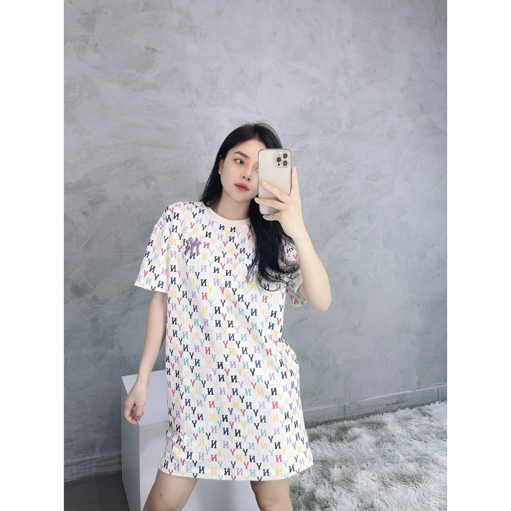 (HÀNG XUẤT XỊN) Váy / đầm phối nhiều logo 709NY015 DRESS MULTICO Made in V/N full tag code  SIZE XS S M