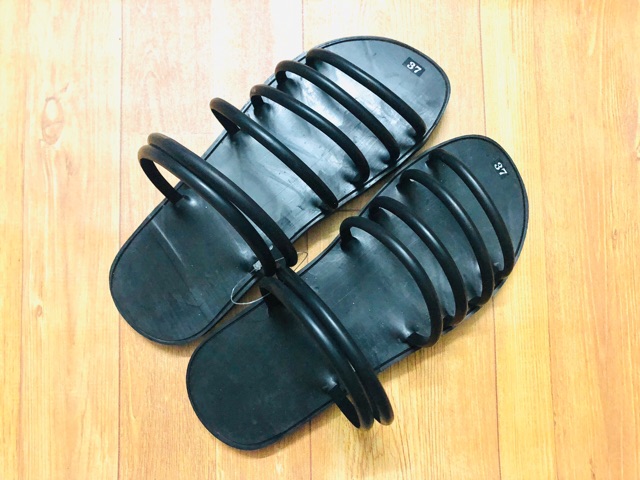 Dép Cao Su Nữ Bác Hồ Quai Ngang