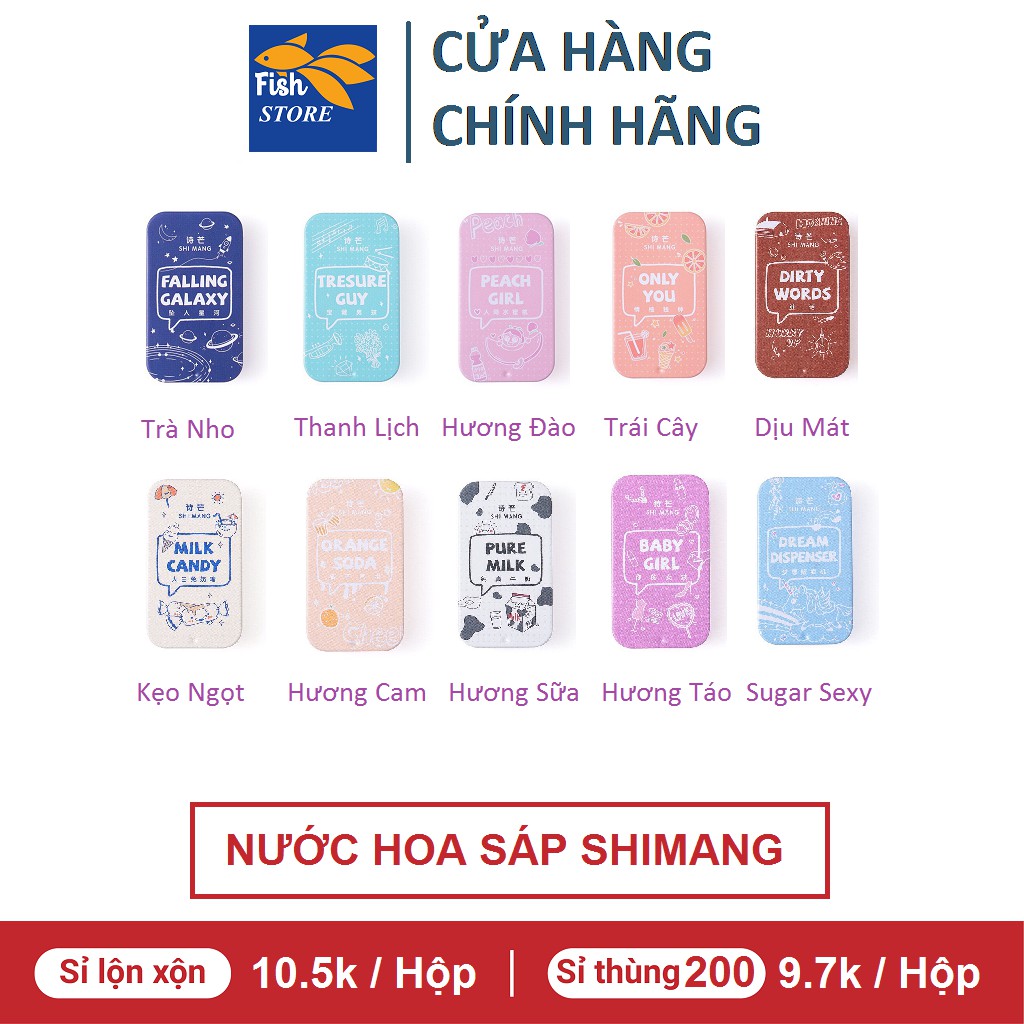 Nước Hoa Khô Shimang Daisy Dear Dạng Sáp Khô Shimang ( Ảnh Thật )