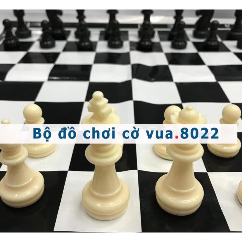 Bộ đồ chơi cờ vua cho bé giúp bé phát triển - Cờ vua từ tính gấp gọn tiêu chuẩn quốc tế 8022