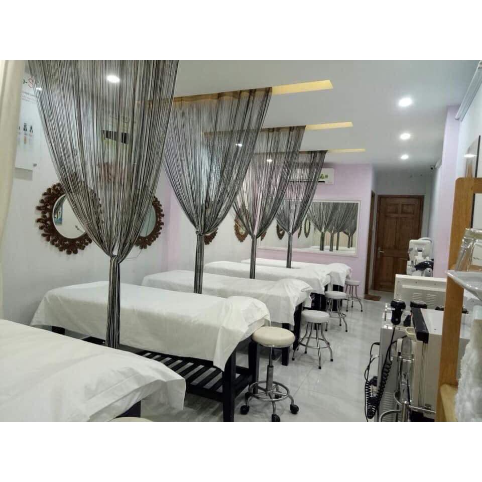 [Hàng loại 1] Rèm sợi kim tuyến trang trí Spa sợi nhỏ kích thước 3mx3m