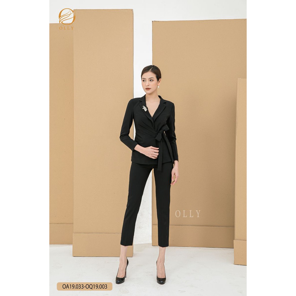 Áo vest Lina đen của OLLY size M