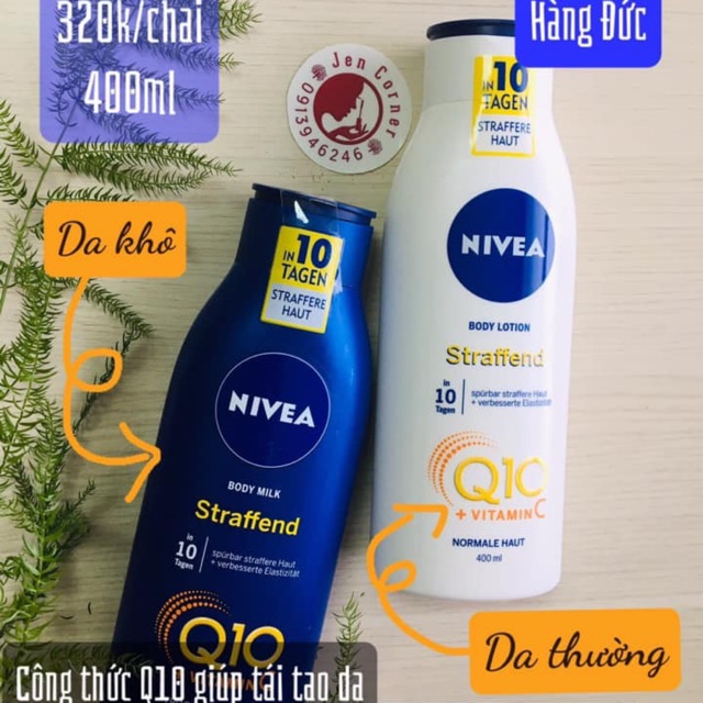 Sữa dưỡng da Nivea - hàng đức