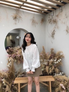 Áo sơ mi bánh bèo