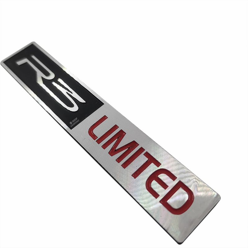 1 x Miếng Dán Logo Chữ LIMITED R3 Bằng Kim Loại Trang Trí Cho Xe Hơi