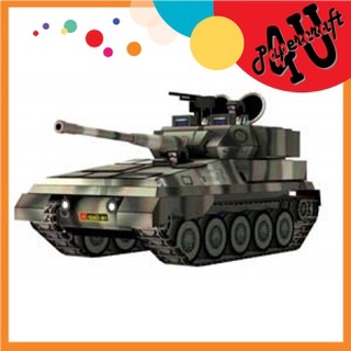 Mô hình giấy 3d xe tank fv101 scorpion tỉ lệ 1/43