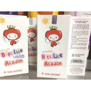 Dầu gội dược liệu trị chấy Aladin