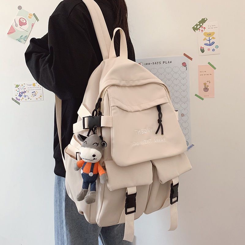 Balo Ulzzang Hàn Quốc Nam Nữ Chống Nước, Balo Nữ Đi Học Ulzzang Đẹp Giá Rẻ