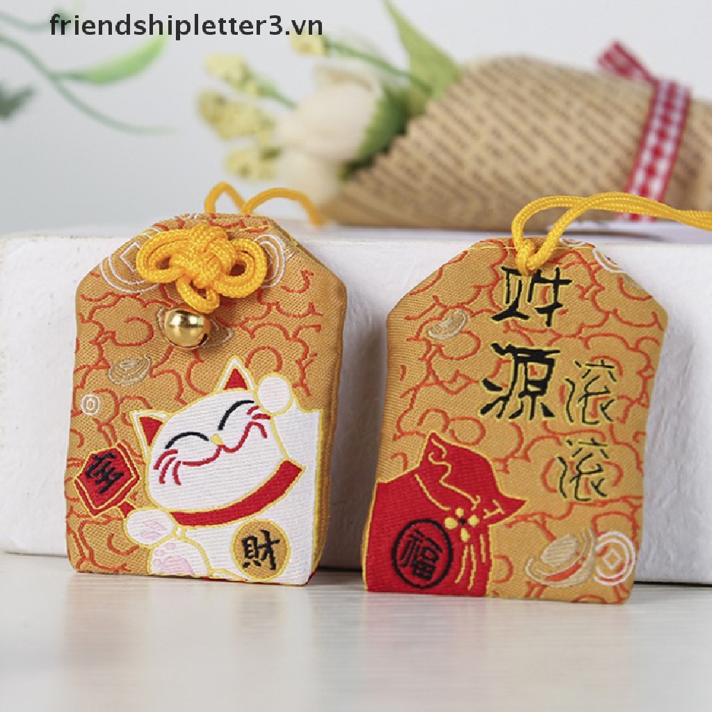 1 Chiếc Móc Khóa Thêu Hình Omamori Pray An Toàn Cho Sức Khỏe