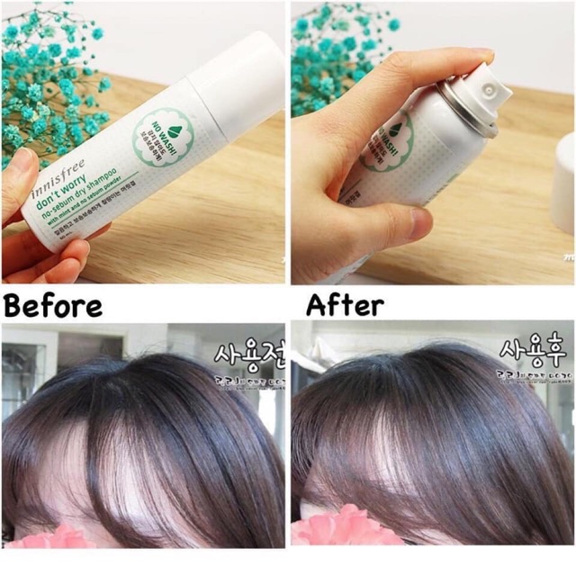 Dầu gội khô Innisfree Don’t Worry Ni-sebum Dry Shampoo