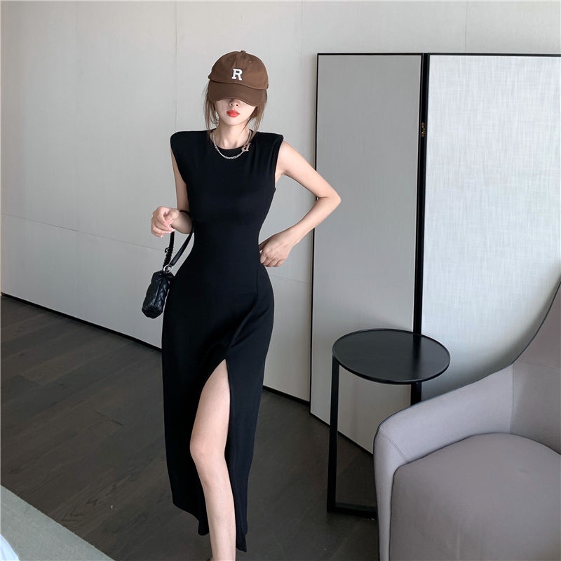 Đầm COZOKC không tay hở lửng quyến rũ dành cho nữ