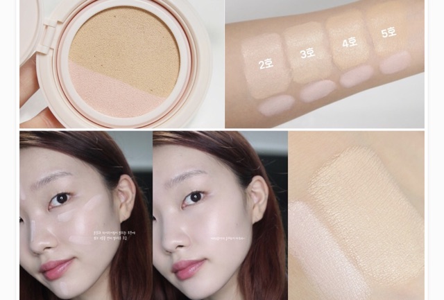 [BILL STORE- Săn Sale] PHẤN NƯỚC CLIO KILL COVER PINK GLOW CREAM CUSHION SPF40 PA++ | BigBuy360 - bigbuy360.vn