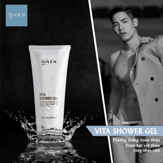 Sữa tắm qmen vita shower gel 200ml qmen