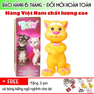 Đồ Chơi Mèo Kể Chuyện Ghi Âm Lại Giọng Nói Giúp Bé Học Nói Nhanh Hàng Việt Nam