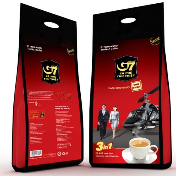 Cà Phê Hòa Tan 3in1 G7 Coffee Trung Nguyên / Cà phê Khát Vọng chữ I Trung Nguyên | BigBuy360 - bigbuy360.vn