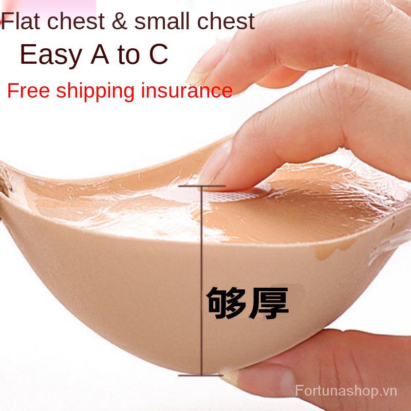 Miếng dán ngực tàng hình silicone không dây độn trong đám cưới