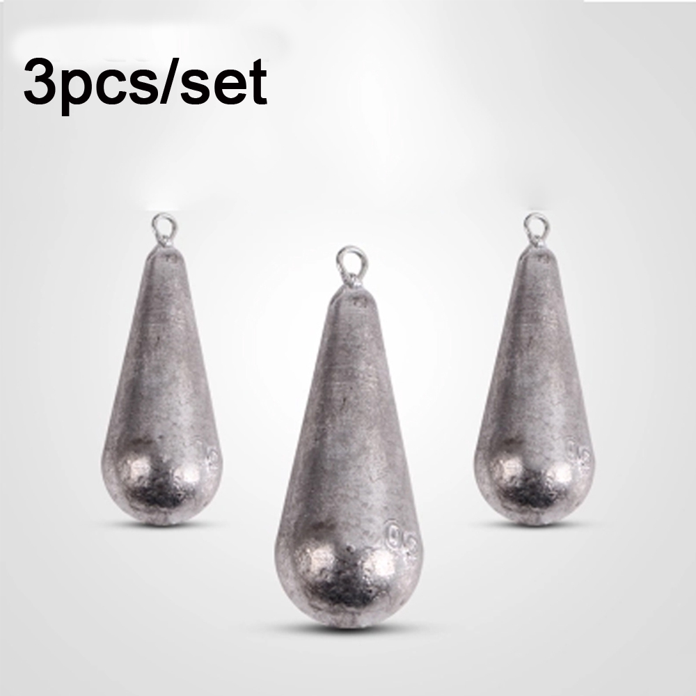 Bộ 3 miếng chì chìm dùng cho câu cá chuyên dụng