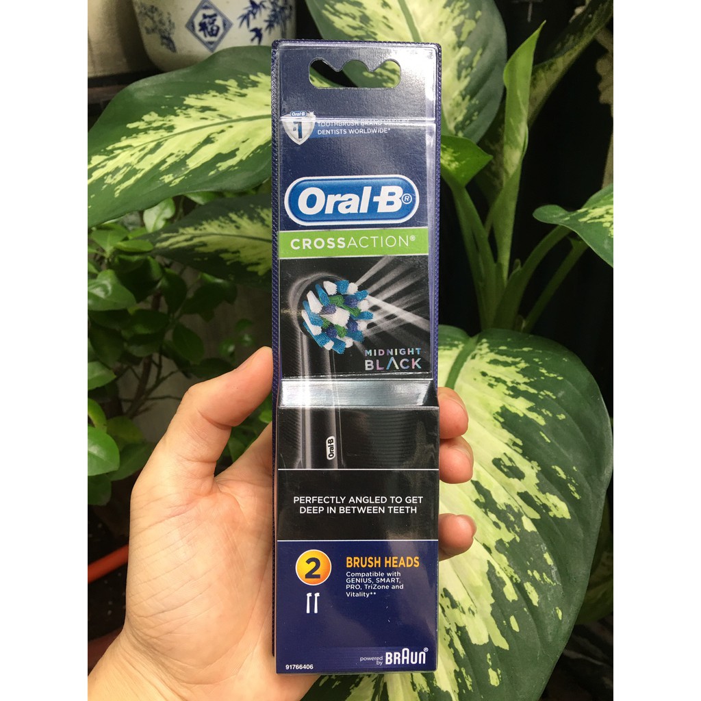 Đầu bàn chải điện Oral-b Pro 100 Chuẩn Đức Sét 2 đầu