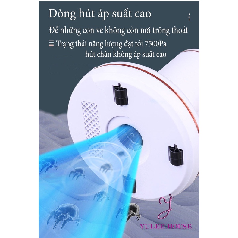 MÁY HÚT BỤI CẦM TAY MINI KHÔNG DÂY - MÁY HÚT VE BỌ CHÓ - THIẾT BỊ LÀM SẠCH GIƯỜNG NỆM 2 KIỂU DÁNG - BẢO HÀNH 6 THÁNG