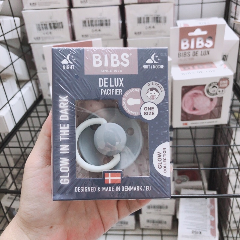 Ti giả bibs silicon 0-36M nhập khẩu chính hãng Đan Mạch Bibs