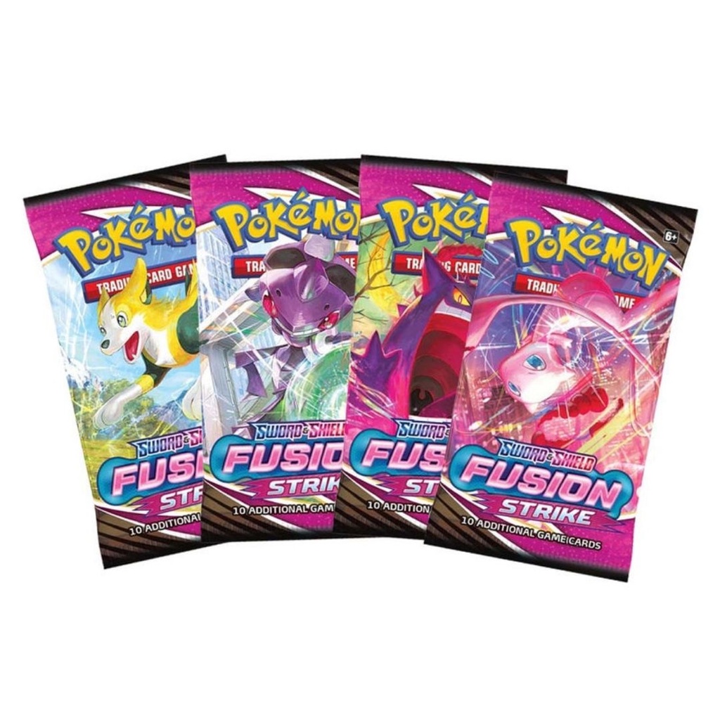 Bài Pokemon TCG Sword and Shield Fusion Strike Booster Pack Build Deck phiên bản tiếng Anh CHÍNH HÃNG MỸ POKTCGUSBP28