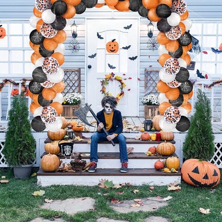 Bộ 109 bong bóng cao su trang trí tiệc halloween