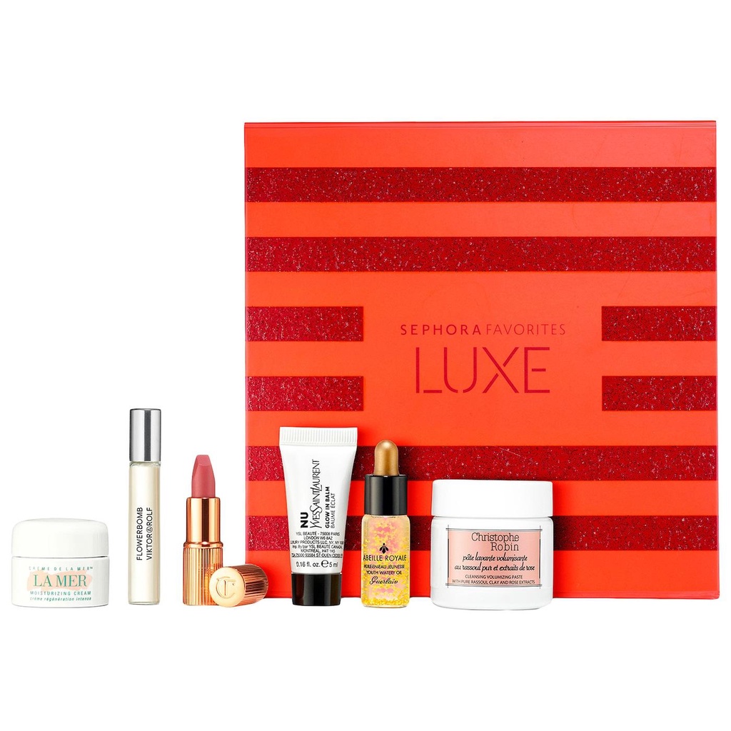 Tách set mỹ phẩm dưỡng da Sephora Luxe 12/2021 Mỹ - Ribu shop