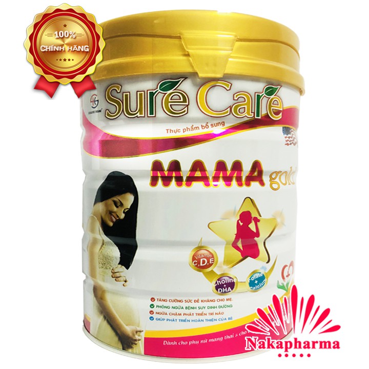 Sữa bầu Sure Care Mama Gold 900g | Surecare