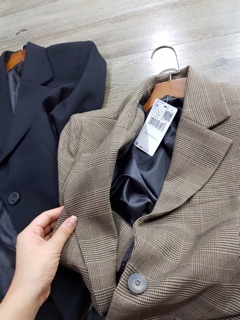 Áo blazer phom rộng