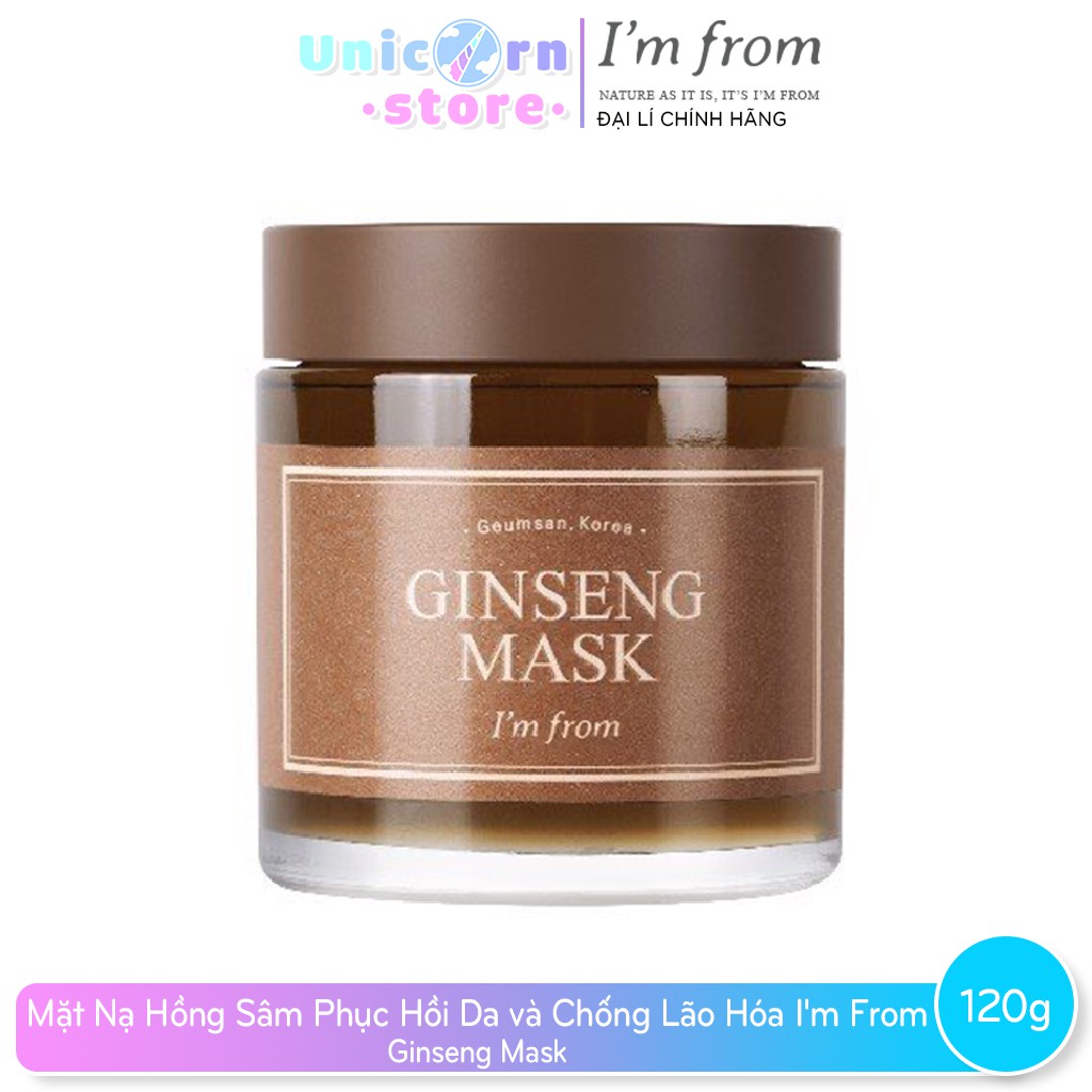 Mặt Nạ Hồng Sâm I'm From Ginseng Mask 120g