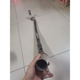 cổ pô sirius kong 2 khúc inox (chưa bao gồm lon pô)